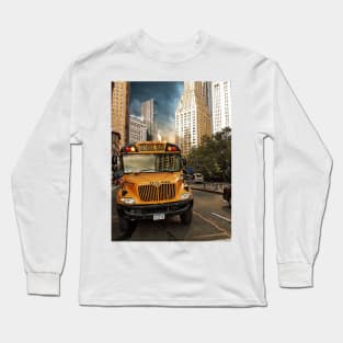 school bus Long Sleeve T-Shirt